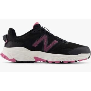 New Balance Women's Fresh Foam 510 V6 Trail Running Shoe, Black/Pink/ 9.5 Wide